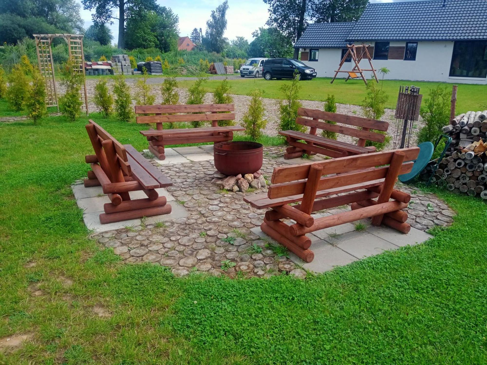 Domki Nad Stawem Stegna  Ngoại thất bức ảnh
